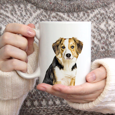 custom portrait mug with your pet