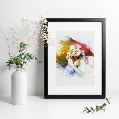 Water Color custom pet portrait